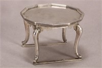 Chinese Export Silver Miniature Table,