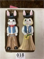 Ceramic bunny lot