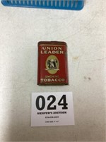 Union leader, tobacco tin