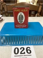 Prince Albert, tobacco tin