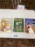 Old fairytale book lot