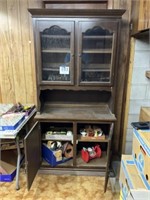 Cabinet with contents