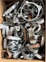 Large Lot of Pipe Hangers