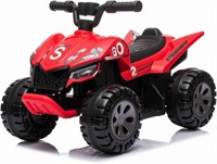 $90  Kids ATV 4 Wheeler  6V  Red
