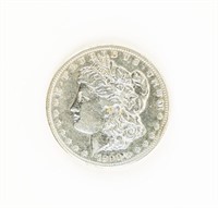 Coin 1890-CC Morgan Silver Dollar-VF