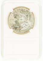 Coin 1884-O Morgan Silver Dollar as Brilliant Unc.