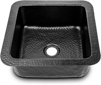 $90  Monarch Black Hammered Glasgow Bar Prep Sink