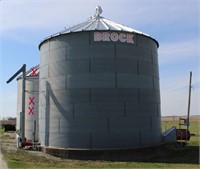 Brock 10,500 Bushel Grain Bin