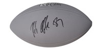 Autographed Rob Gronkowski NFL Football