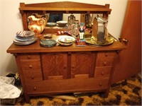 Antique Buffet #3 54x24x56" (stuff not included)