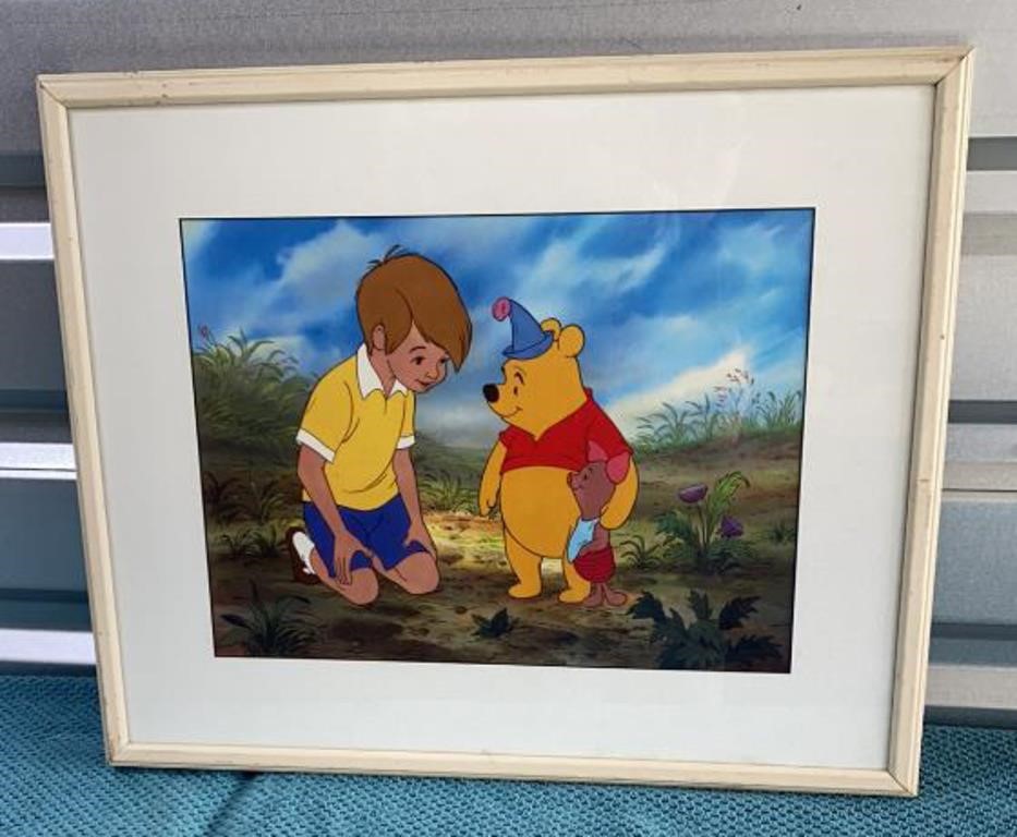 21? x 17? Winnie The Pooh Framed Picture