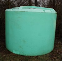 1250 Gallon Poly Water Tank