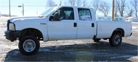 2003 Ford F250 4 x 4 Crew Cab Pickup Truck