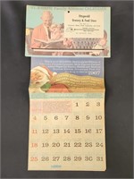 1967 CALENDAR FROM FITZGERALD GROCERY & FEED...