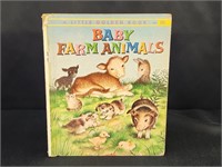 "BABY FARM ANIMALS"  A LITTLE GOLDEN BOOK ...