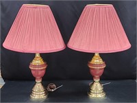 PAIR OF MATCHING TABLE LAMPS