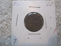 1921 Canadian 1 cent (Very fine 20)