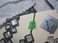 Collection of necklace & earrings