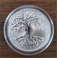 1 oz Silver Tree of Life Silver Round