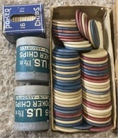Antique Poker Chips