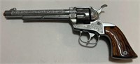 Antique Hubley-Marshal Cap Gun W/ Amber Grips