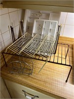 Metal Kitchen Cabinet Risers / Organizers