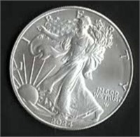 2024 Silver American Eagle - 1 ozt, .999 Pure