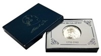 1982 US Mint: Washington Silver Comm.; Uncir.