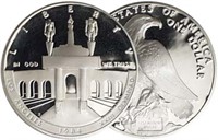1984-S USA LA XXIII Olympiad Silver Dollar, Proof