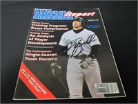 JEFF BAGWELL SIGNED BASELL REPORT 1994 COA