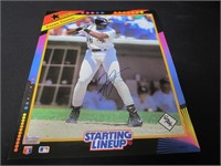 FRANK THOMAS SIGNED STARTING LINEUP POSTER