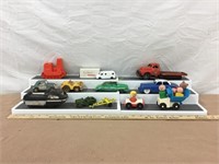 Misc toy cars and trucks