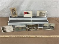 Post cards with holders