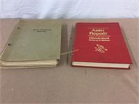 Vintage  repair books