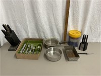 Misc Kitchen Wares, Silverware, Knives