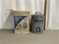 Vintage Arctic Boy Cooler W/Box