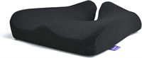 Cushion Lab Memory Foam Seat Cushion  Black