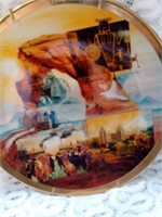 Utah Centennial Pioneer Collector Plate