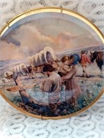 All is Well Utah Pioneer Collector Plate
