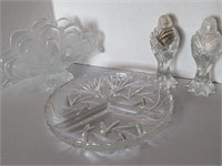CRYSTAL SERVING DISHES