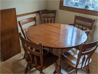 MAPLE TABLE & CHAIRS