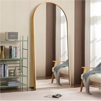 READ - NeuType Arched Mirror  Gold  71x32