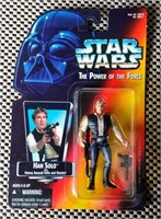 1995 STAR WARS HAN SOLO ACTION FIGURE KENNER