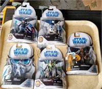 (5) C.2008 STAR WARS LEGACY COLLECTION & CLONE