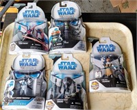 (5) C.2008 STAR WARS LEGACY COLLECTION & CLONE