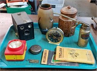 NICE LOT OF SMALL ANTIQUES / COLLECTIBLES CAMERA
