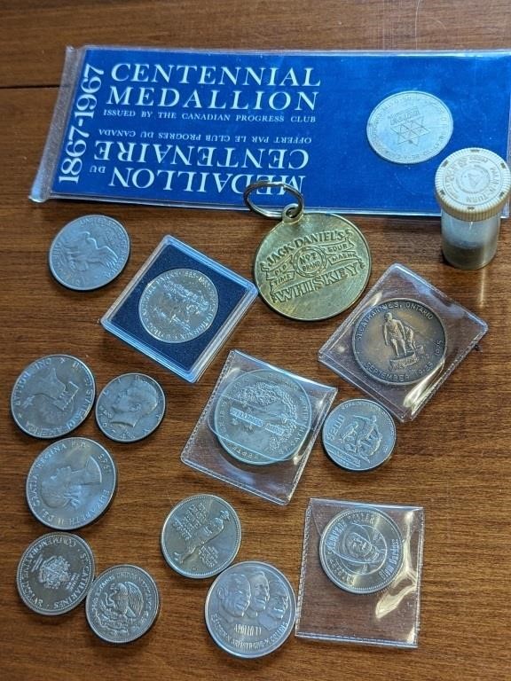 MEDALLIONS & COINS