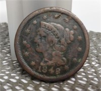 1848 VG LARGE CENT