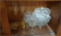 Vintage Glassware- Amber & More