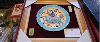 Chinese Wall Plate in Box